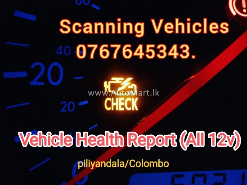 Image of scanning vehicle in Colombo piliyandala - Service Offer