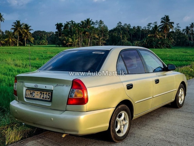 Image of Hyundai Acent GLS 2001 Car - For Sale