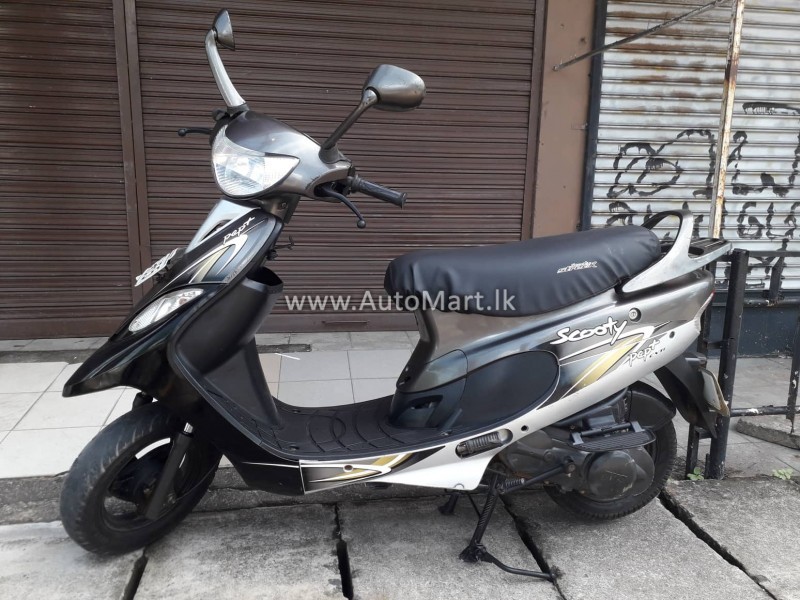 Image of TVS Scooty Pept 2019 Motorcycle - For Sale