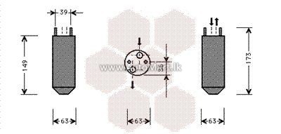 Image of DAEWOO NUBIRA AC DRYER - For Sale