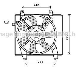 Image of HYUNDAI MATRIX RADIATOR FAN - For Sale