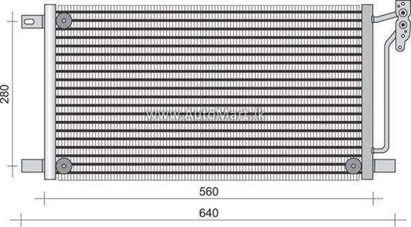 Image of BMW E46 E83(X3) CONDENSER - For Sale