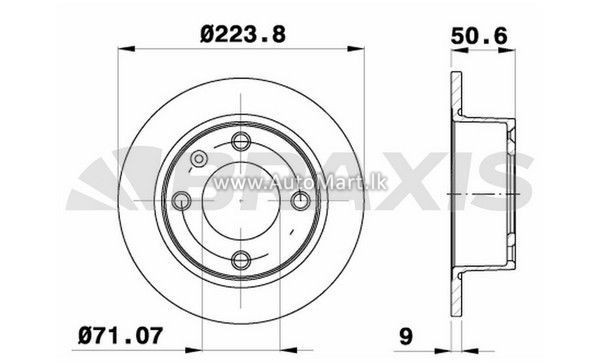 Image of CITROEN XANTIA  BRAKE DISC - For Sale