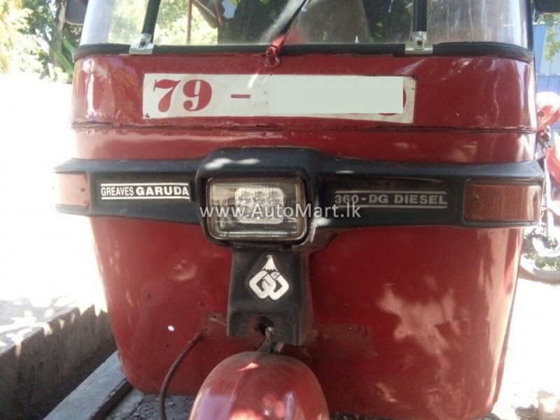 Image of  Greaves Garuda DG-360 DIESEL 1997 Three Wheel - For Sale